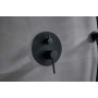 Colonne de douche Imex MONZA NM GPM039/NG Acier inoxydable Laiton ABS