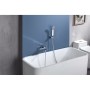 Colonne de douche Imex BDAR025-4 Acier inoxydable ABS 150 cm 1 Position