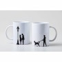 Piece Coffee Cup Set Cricut Transferpresse Mugpress White