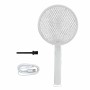 Raquette tueuse d’insectes rechargeable avec LED JATA MOST3555 Métal Plastique