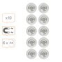 Magnetic board Nobo Silver