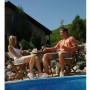 Chaise de jardin Fieldmann Marron Métal