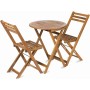 Chaise de jardin Fieldmann Marron Métal