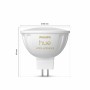 Lampe LED Philips Blanc G 35 W GU5.3 400 lm (2200K) (6500 K)