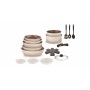Cookware Arthur Martin White 18 Pieces