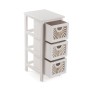 Caisson à Tiroirs Versa Adda Blanc 32 x 63 x 26 cm