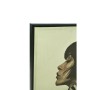 Canvas Home ESPRIT White Black Urban 83 x 4 x 123 cm (2 Units)
