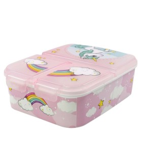 Boîte à lunch avec compartiment à couverts Stor Unicorn Rainbow (6,7 x 16,5 x 19,5 cm) Boîte à lunch avec compartiment à couverts Stor Unicorn Rainbow (6,7 x 16,5 x 19,5 cm)