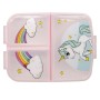 Lunchbox with Cutlery Comparment Stor Unicorn Rainbow (6,7 x 16,5 x 19,5 cm)