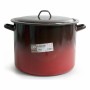 Casserole avec Couvercle La Estrella Acier émaillé vitrifié