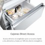 Combined Refrigerator Haier HFR5719EWMG 190 Silver