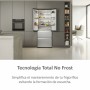 Réfrigérateur Combiné Haier HFR5719EWMG 190 Argenté
