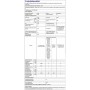 Combined Refrigerator Haier HFR5719EWMG 190 Silver