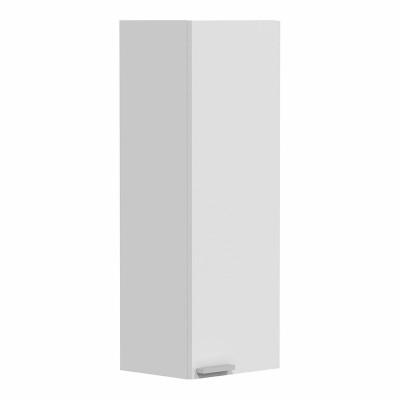 Cupboard Forés White Grey Aluminium ABS 30 X 25 X 85 CM