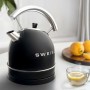 Kettle Sweiss KTL9 Black Stainless steel 2200 W 1,8 L