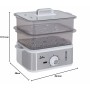 Food Steamer JATA CV623 Plastic 800 W