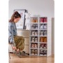 Shoe Rack Fulmo White Hard plastic 25,5 X 34,5 X 105 CM