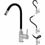 Mixer Tap ILO MÉMOIRE DE FORME Grey Chrome