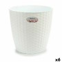 Cache-pot Stefanplast Blanc Plastique 29 x 26,5 x 29 cm 29 x 27 x 29 cm (6 Unités)