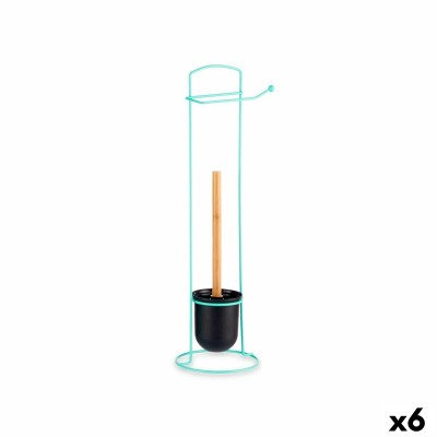 Porte-rouleaux pour Papier Toilette Berilo Menthe 17 x 57 x 16,5 cm (6 Unités)