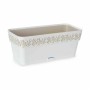Planter Stefanplast Gaia White Plastic 13,3 x 12,3 x 29,3 cm (12 Units)