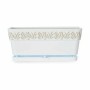 Planter Stefanplast Gaia White Plastic 13,3 x 12,3 x 29,3 cm (12 Units)