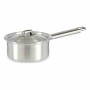 Casserole avec couvercle Kinvara Argenté Aluminium Ø 12 cm 600 ml 0,6 L 14 x 8 x 26 cm (10 Unités)