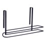 Kitchen Paper holder Kinvara Black Metal Iron 34 x 17,3 x 10,5 cm (8 Units)