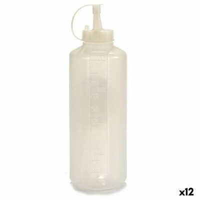 Sauce Boat Kinvara Transparent Plastic 1 L 8 x 25 x 8 cm (12 Units)