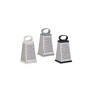 Grater Kinvara White Black Grey Silver Rubber Stainless steel Plastic 11,5 x 22,5 x 10 cm (24 Units)