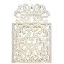 Décorations de Noël Krist+ Nacre noire Plastique Paillettes Boîte Cadeau 7,4 x 11,5 x 4 cm (24 Unités)