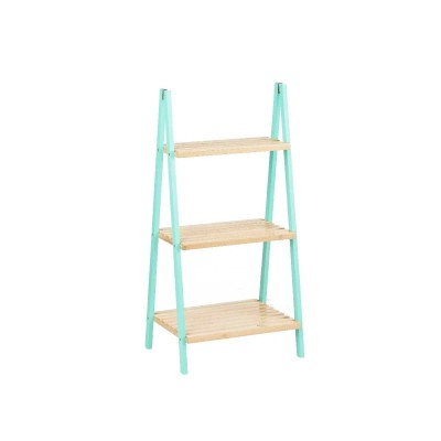 Etagère de salle de bains Berilo Naturel Menthe 40,3 x 81,5 x 30 cm