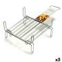 Grill La Dehesa Zinc plated steel 25 x 25 cm 26,3 x 16,5 x 52 cm Double (5 Units)