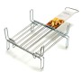 Grill La Dehesa Acier zingué 25 x 25 cm 26,3 x 16,5 x 52 cm Double (5 Unités)