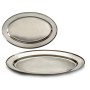 Tray Kinvara Silver Stainless steel 40 x 2,5 x 26,5 cm (24 Units)