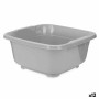 Bassine Kinvara Gris Plastique 11 L (12 Unités)