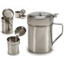 Oil pot for Meat or Fish Kinvara 9,5 x 12,5 x 12,5 cm 12,5 x 11,5 x 9,5 cm (24 Units)