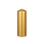 Candle Acorde Golden 7 x 20 x 7 cm (12 Units)