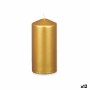 Bougie Acorde Doré 7 x 15,5 x 7 cm (12 Unités)