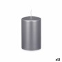 Bougie Acorde Argenté 9 x 15 x 9 cm (12 Unités)