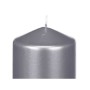 Bougie Acorde Argenté 7 x 13 x 7 cm (24 Unités)
