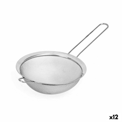 Strainer Kinvara Metal Stainless steel Steel 16 x 30,5 x 4,5 cm (12 Units)