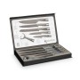 Knife Set Kinvara Black Stainless steel polypropylene 6 Pieces (6 Units)