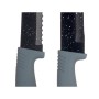 Knife Set Kinvara Black Stainless steel polypropylene 6 Pieces (6 Units)