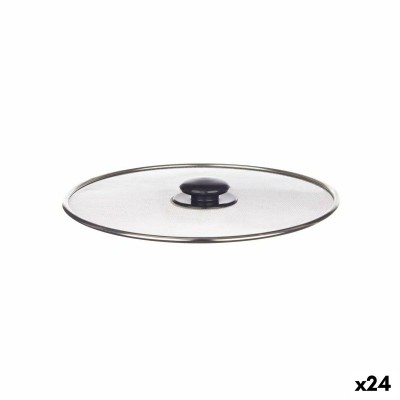 Frying Pan Lid Kinvara Metal Steel 25 x 1 x 25 cm Grille (24 Units)