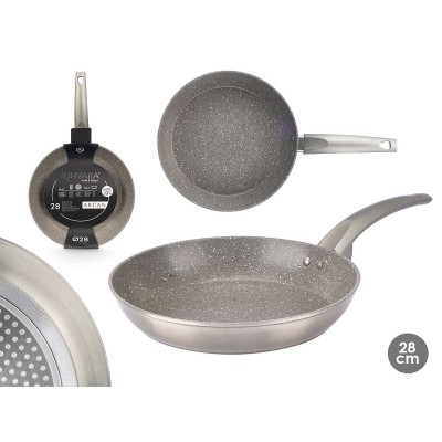 Non-stick frying pan Kinvara Silver Aluminium Induction