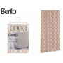 Shower Curtain Berilo Art Nouveau White Bronze Plastic 180 x 180 x 0,008 cm (12 Units)
