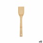 Kitchen Spatula Kinvara Bamboo 6 x 30 x 0,4 cm (12 Units)