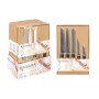 Knife Set Kinvara Brown Metal Bamboo (12 Units)