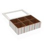 Boîte pour infusions Versa FLINT Bois 17 x 7 x 24 cm